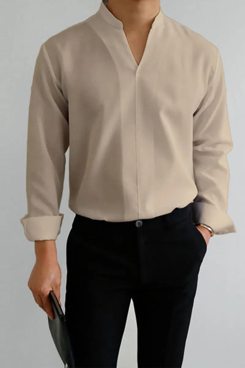 Alex™ - Comfortabel eenvoudig casual shirt