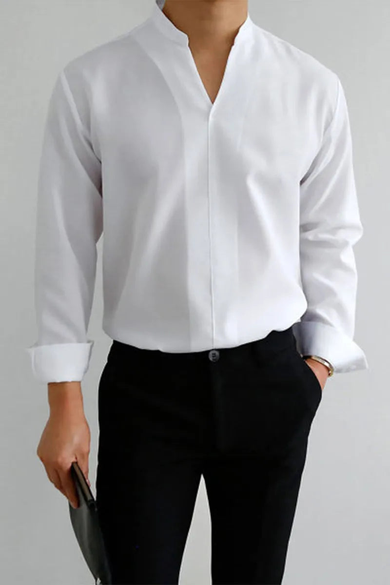 Alex™ - Comfortabel eenvoudig casual shirt