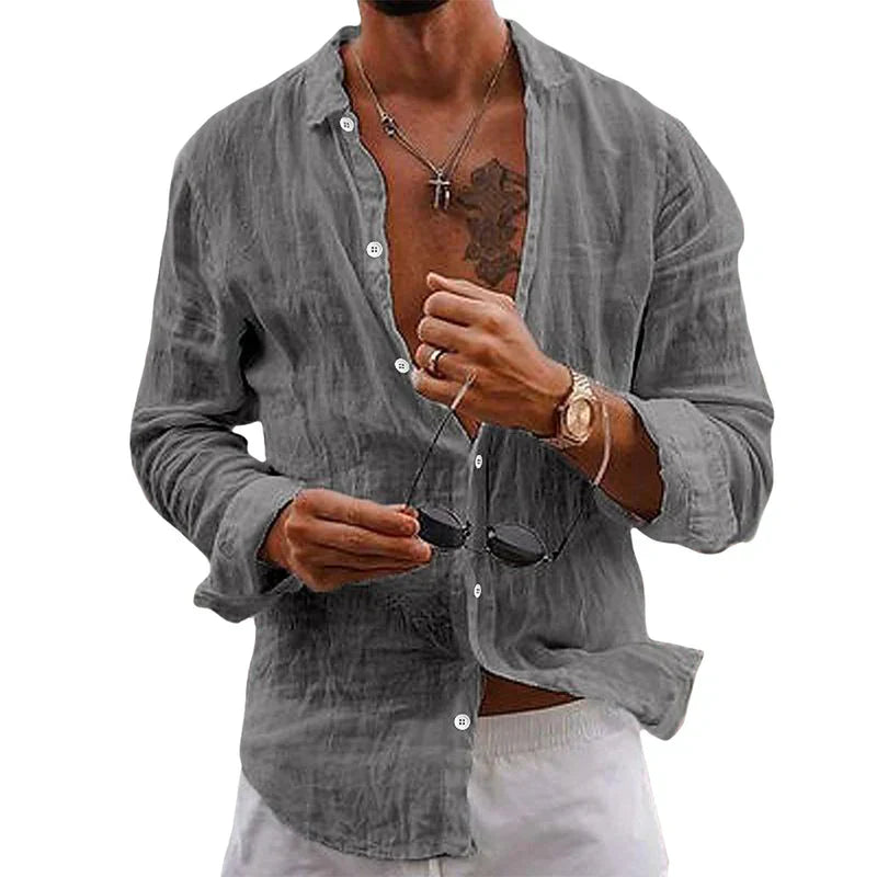 Stylish linen shirt for men 