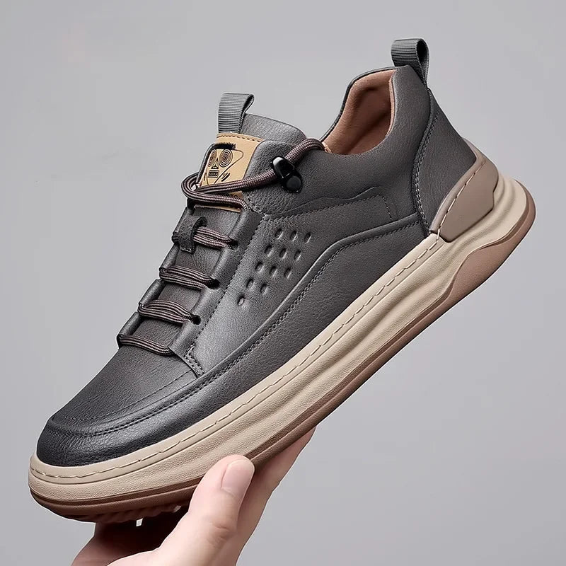 York™ – Orthopedic sneakers made of vegan leather