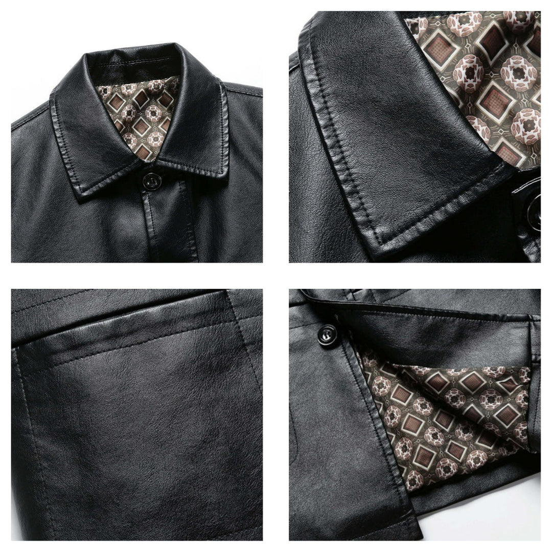 Vince™ - Stylish comfortable leather jacket