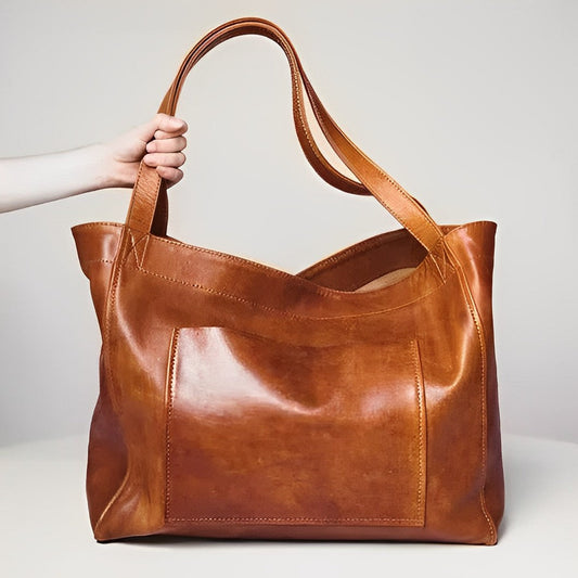 Isabeau™ | Vintage Leather Shoulder Bag