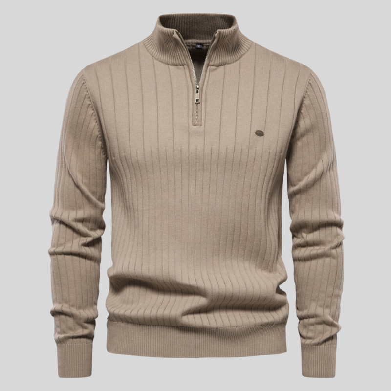 Thomas™ - Stylish comfortable ribbed sweater 