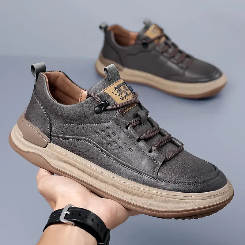 York™ – Orthopedic sneakers made of vegan leather