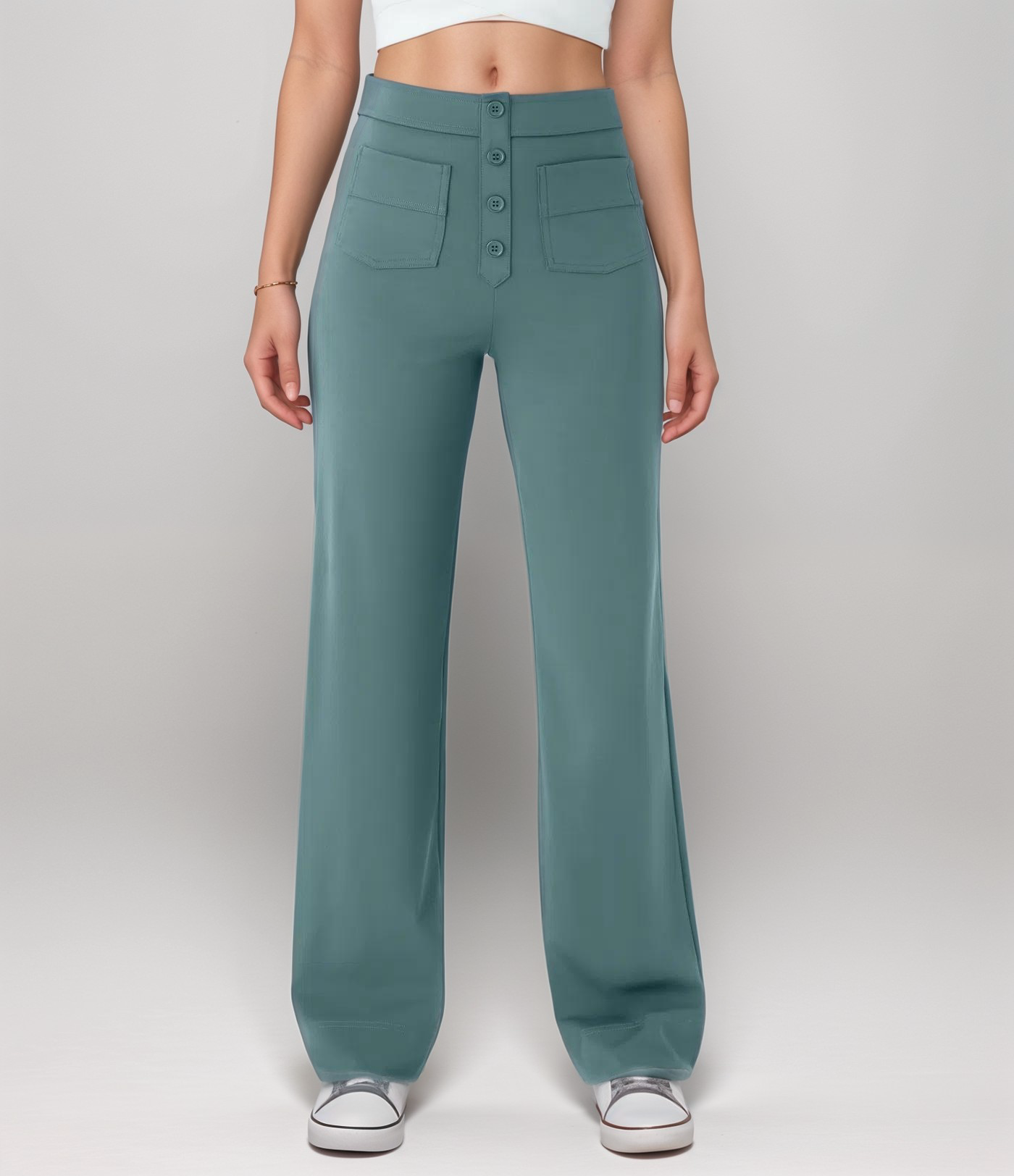 Elsa | Hoge Taille Elastische Broek