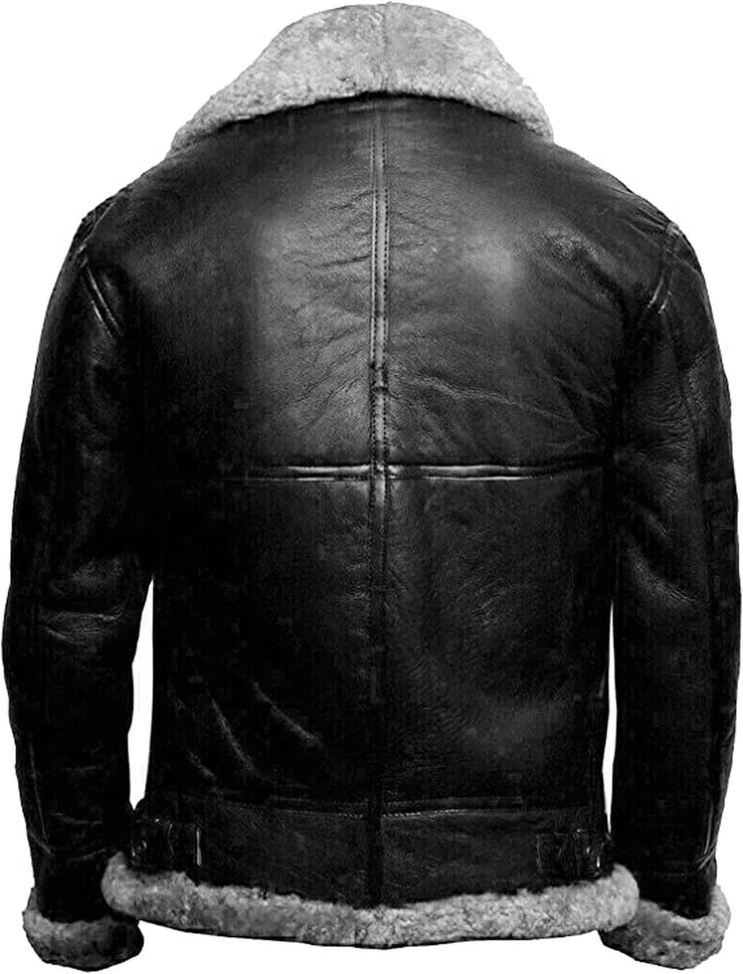 Xavier™ - Stylish vegan leather winter jacket 