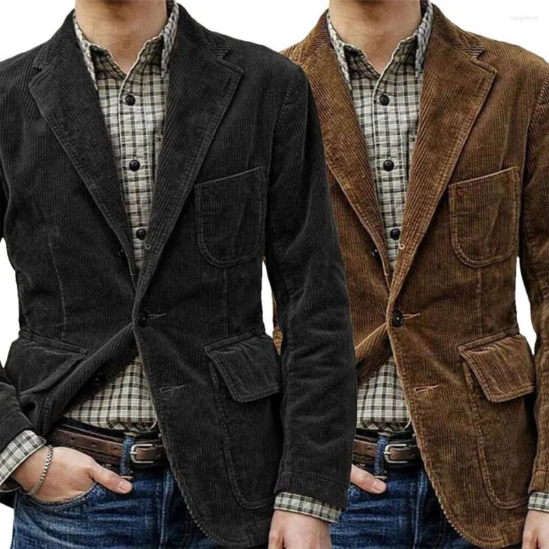 Max™ - Stijlvolle vintage corduroyblazer