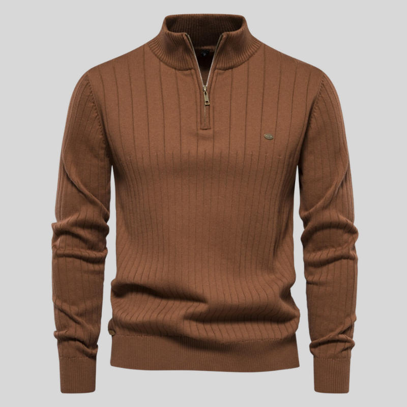 Thomas™ - Stylish comfortable ribbed sweater 