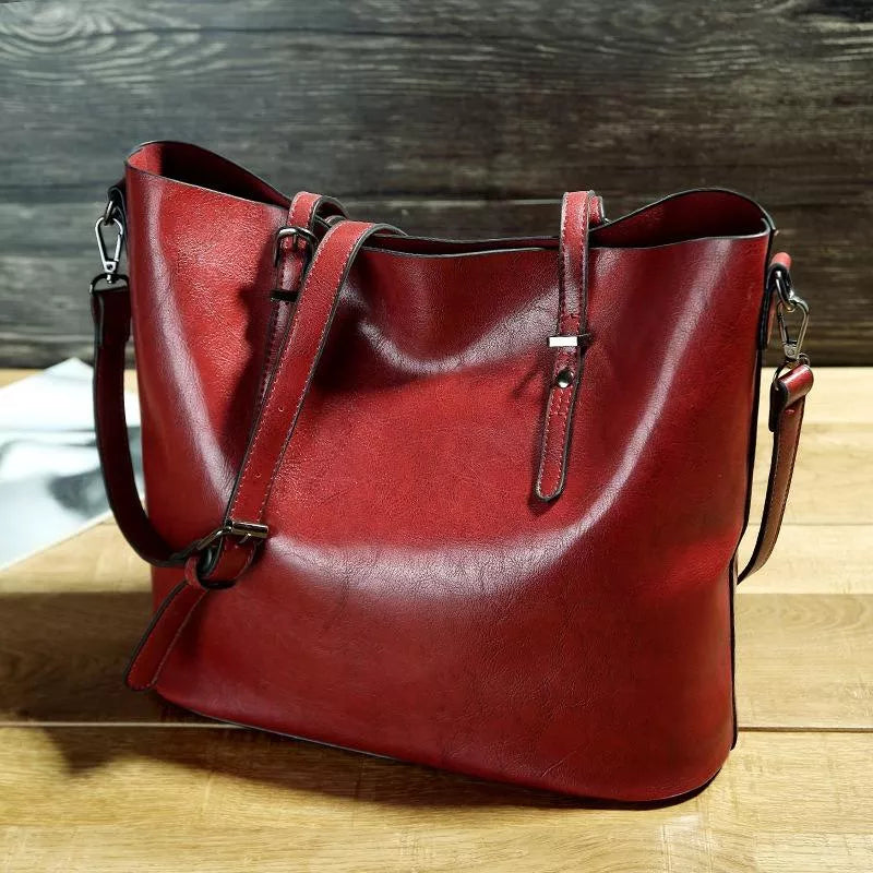 Fenne™|Vintage leather shoulder bag