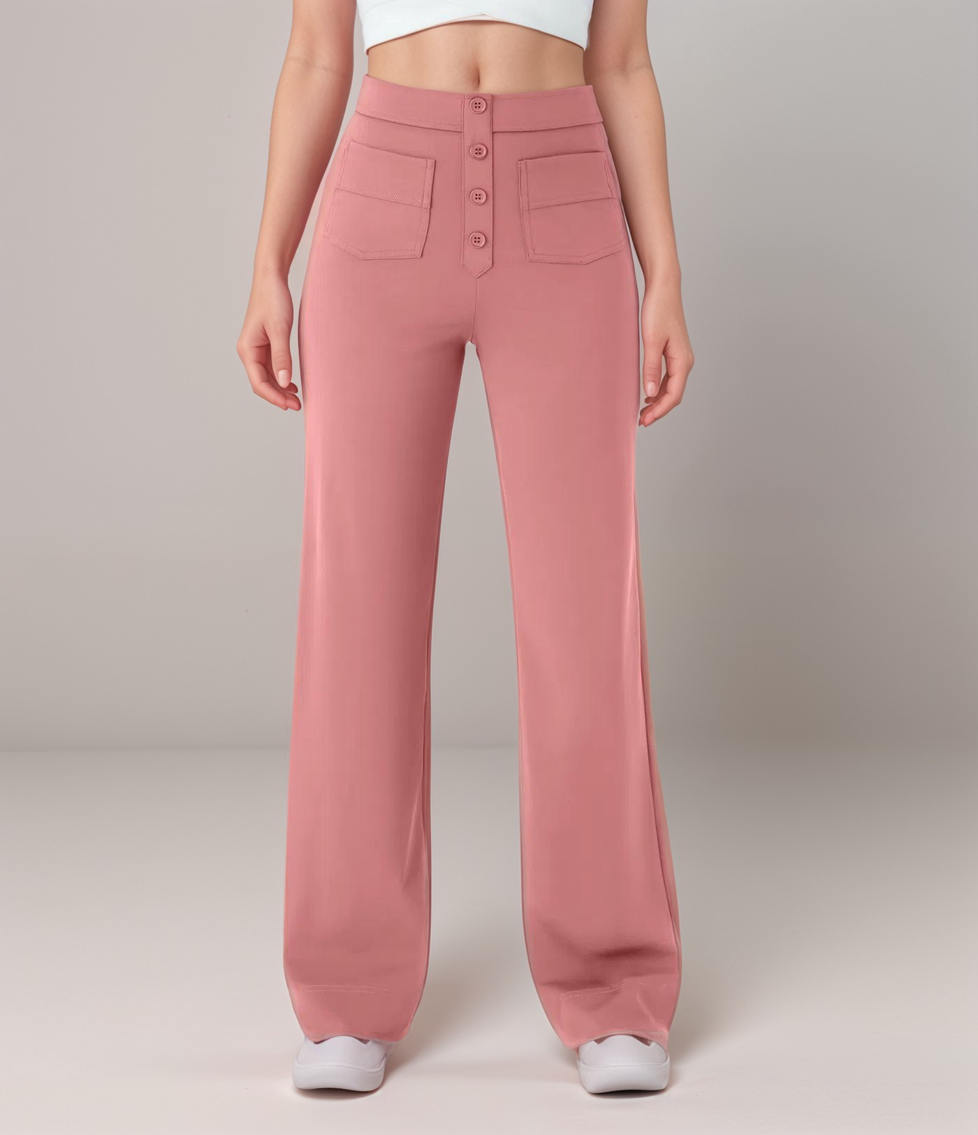 Elsa | Hoge Taille Elastische Broek