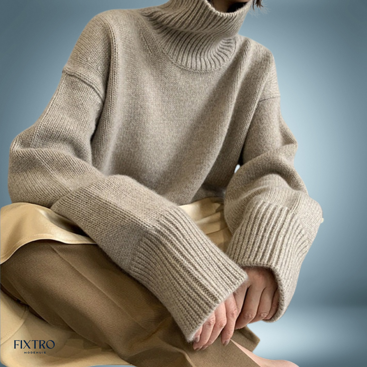 Cozy Collar | High Neck Cashmere Turtleneck