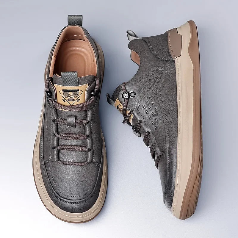 York™ – Orthopedic sneakers made of vegan leather