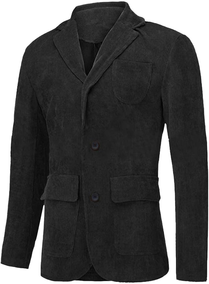 Max™ - Stijlvolle vintage corduroyblazer