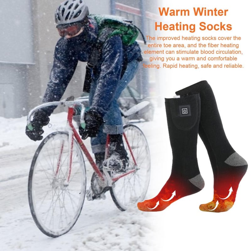 CozySocks™ – Unisex Heated Socks with Temperature Control