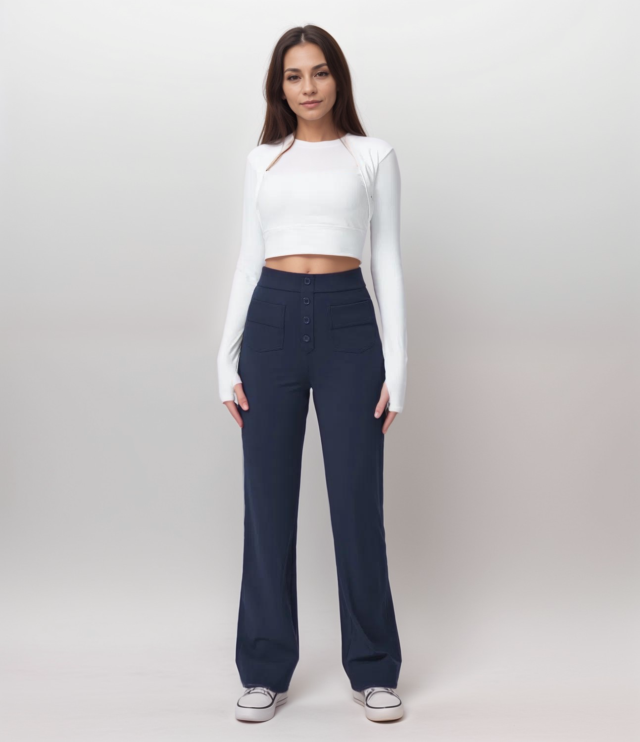 Elsa | Hoge Taille Elastische Broek