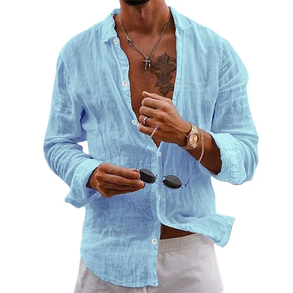 Stylish linen shirt for men 