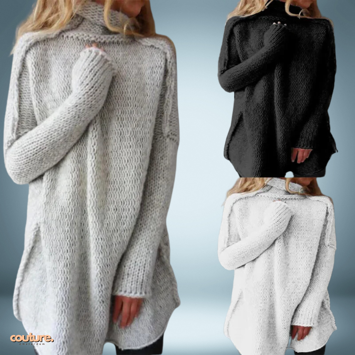 Cozy Collar | Luxurious Long Sleeve Turtleneck Sweater