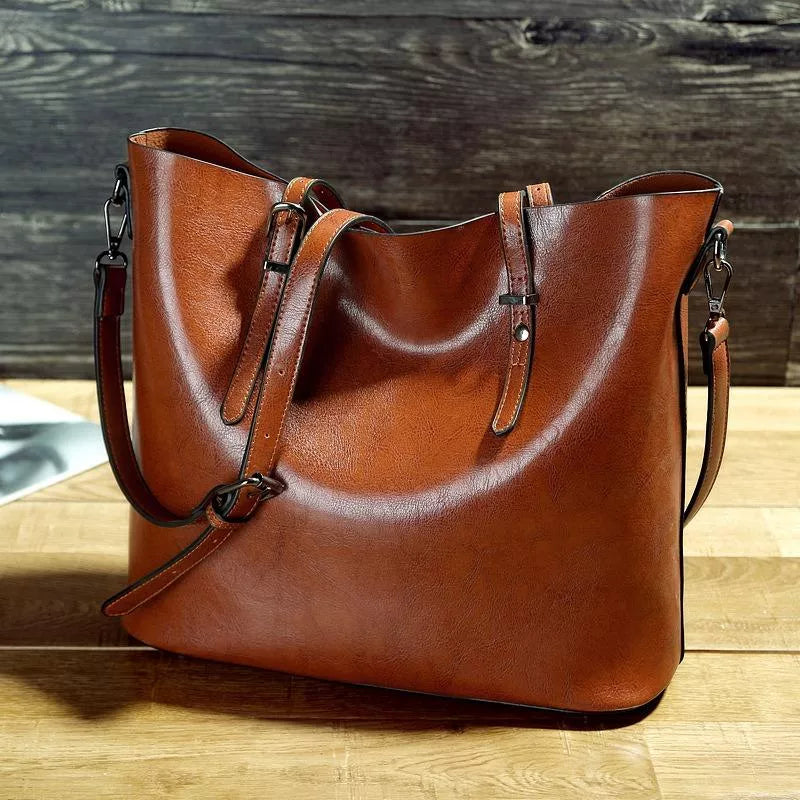 Fenne™|Vintage leather shoulder bag