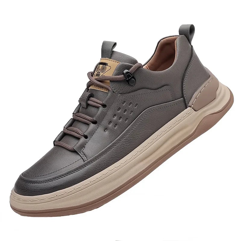 York™ – Orthopedic sneakers made of vegan leather