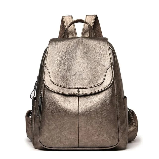 Willemina™|Leather Anti-Theft Backpack