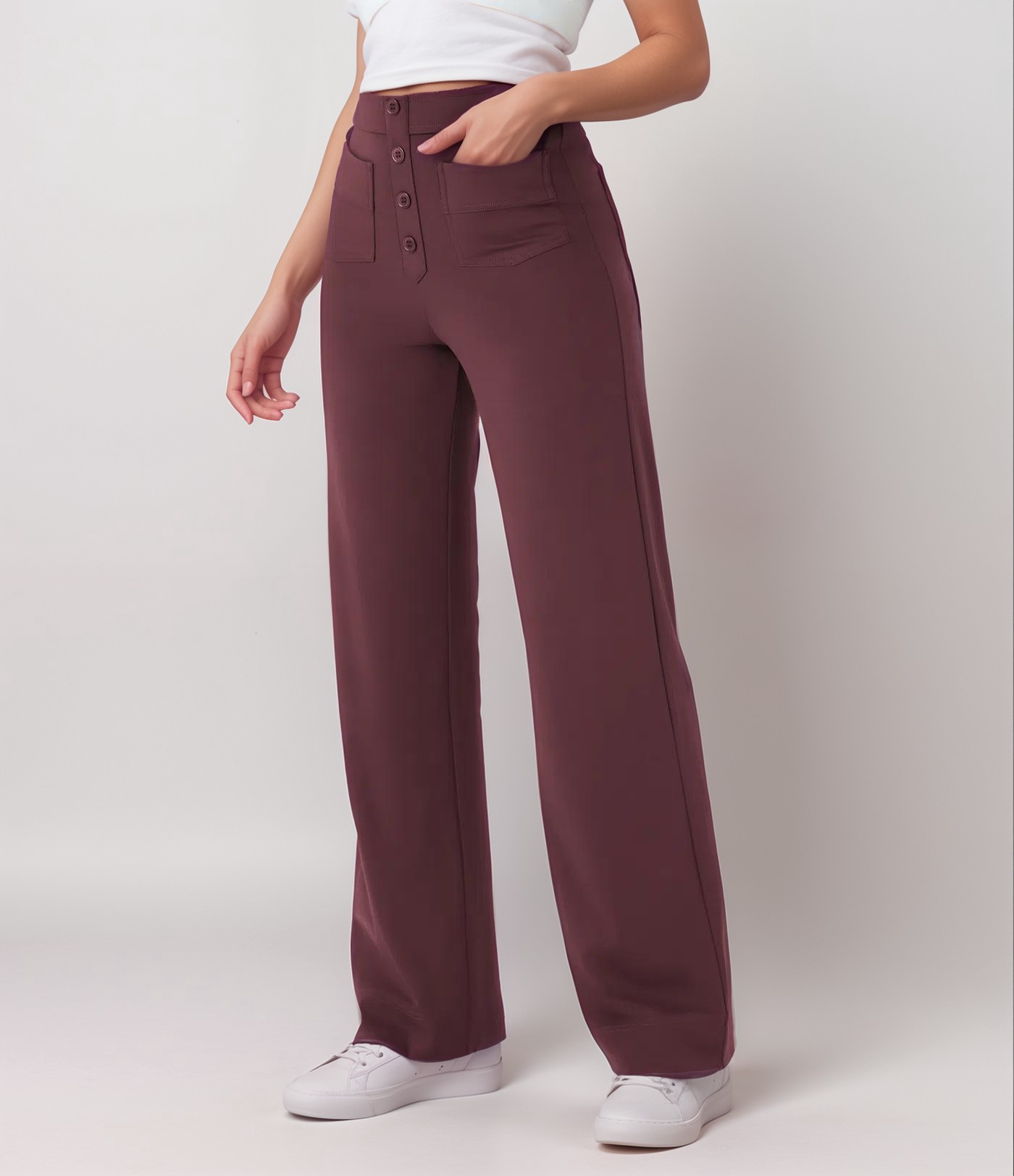 Elsa | Hoge Taille Elastische Broek