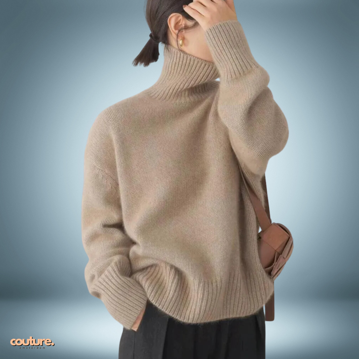 Cozy Collar | Wool Turtleneck Long Sleeves