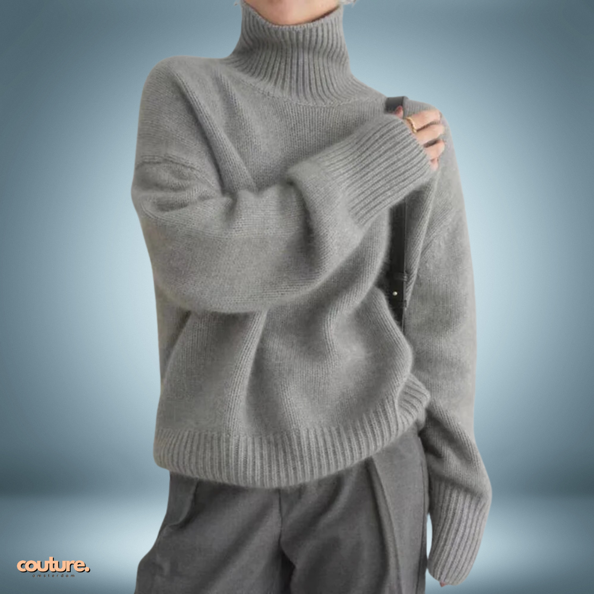 Cozy Collar | Wool Turtleneck Long Sleeves