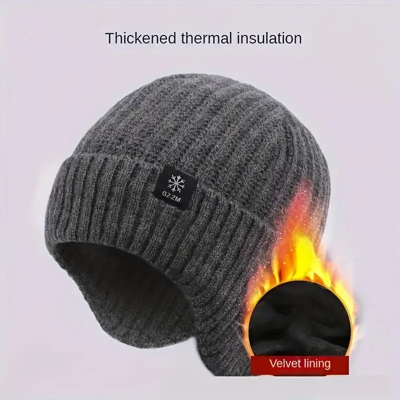 Vince™ - Thermal Knitted Hat with Ear Warmers