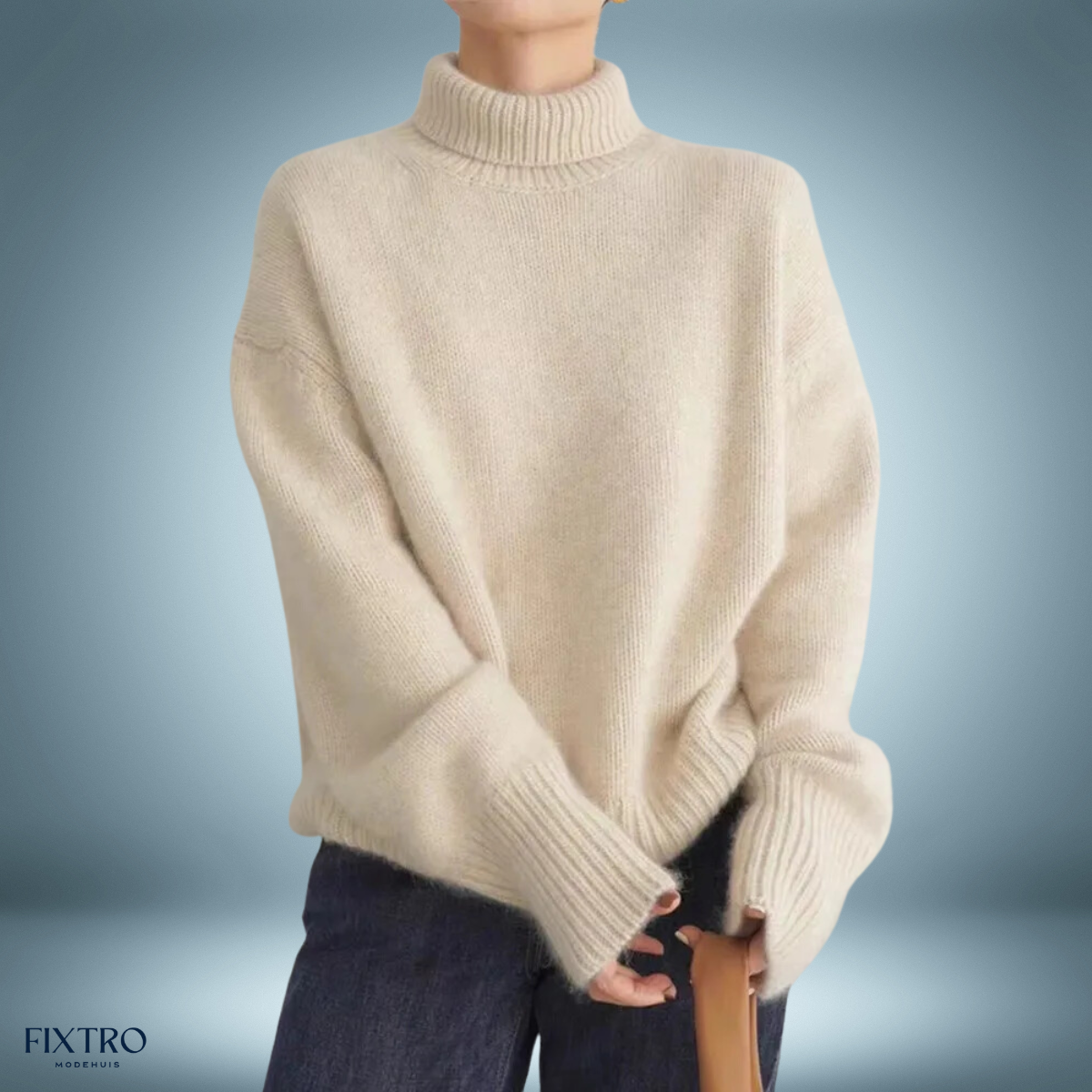 Cozy Collar | Wool Turtleneck Long Sleeves