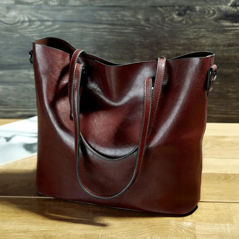 Fenne™|Vintage leather shoulder bag