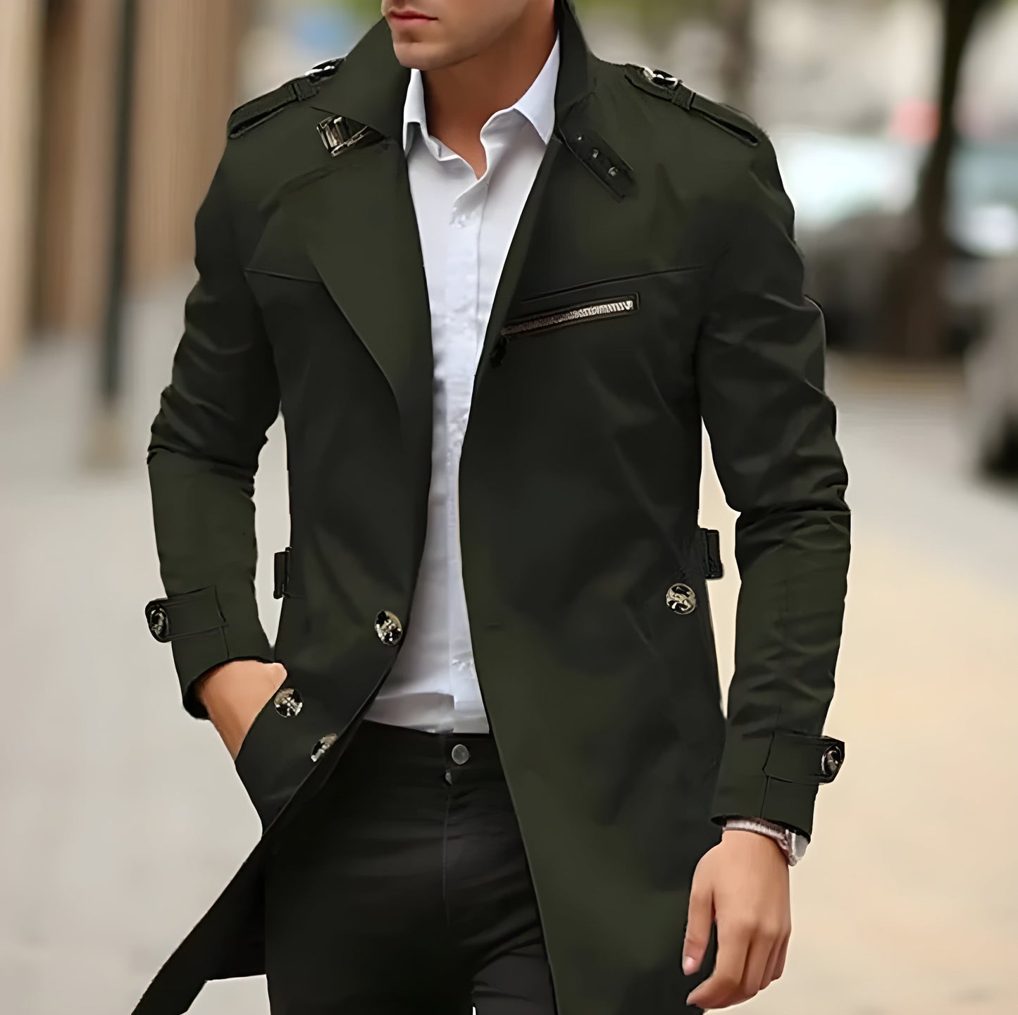 Alfred™ - Stylish breathable trench coat for men for every occasion 