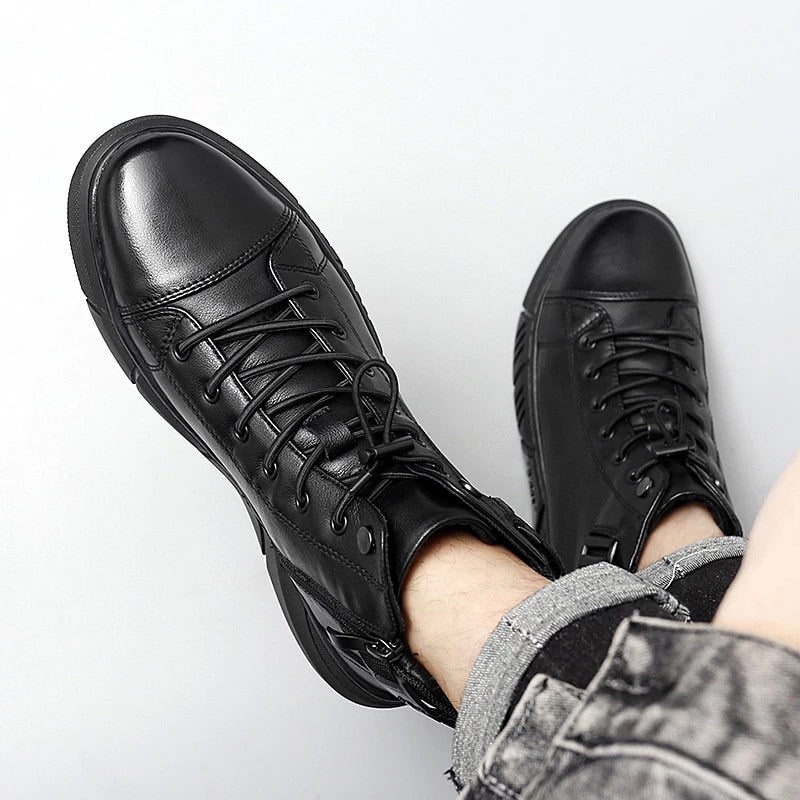 Mikkel™ - Stylish orthopedic vegan leather boots