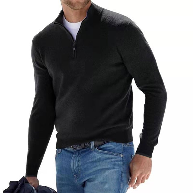 Joris™ - Soft comfortable zip sweater