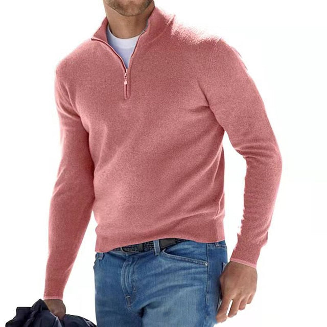 Joris™ - Soft comfortable zip sweater