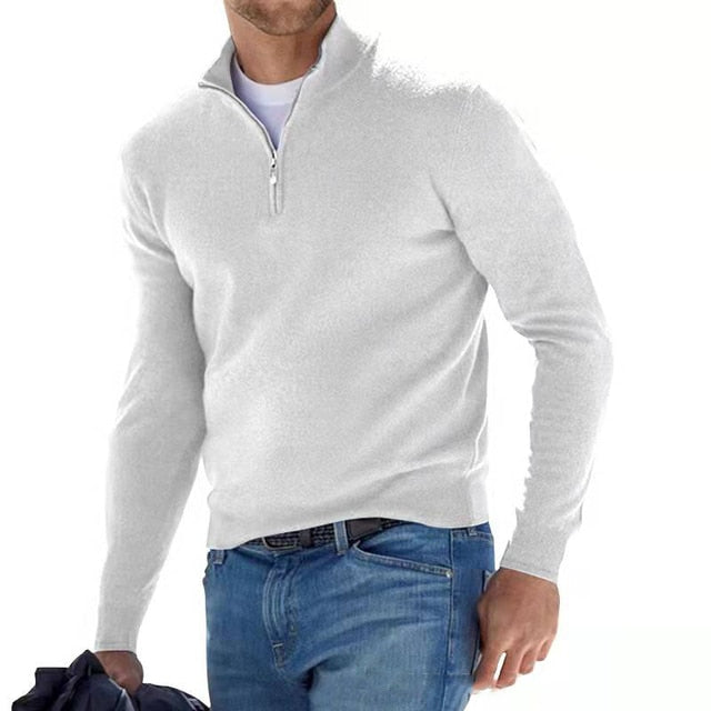 Joris™ - Soft comfortable zip sweater