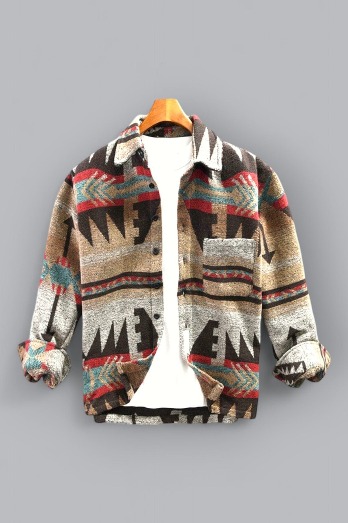 Milan™ - Vintage style western winter shirt