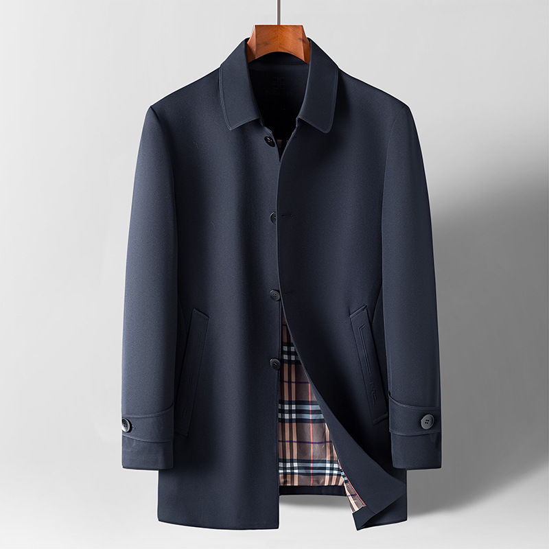 Joris™ - Stylish checked coat