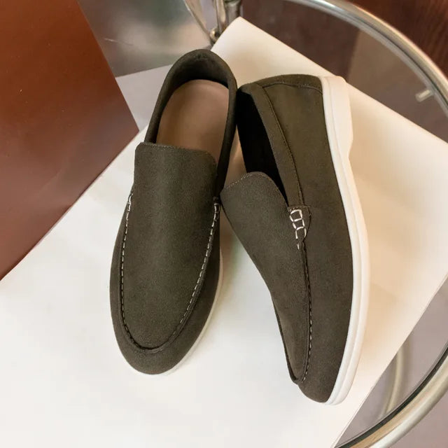 Joris™ - Stijlvolle suède loafers