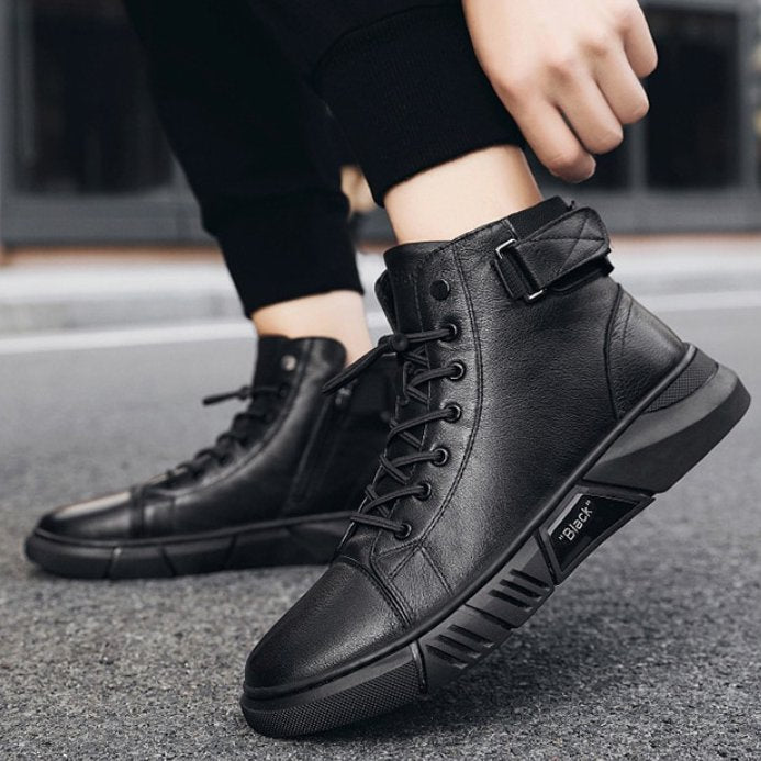 Mikkel™ - Stylish orthopedic vegan leather boots