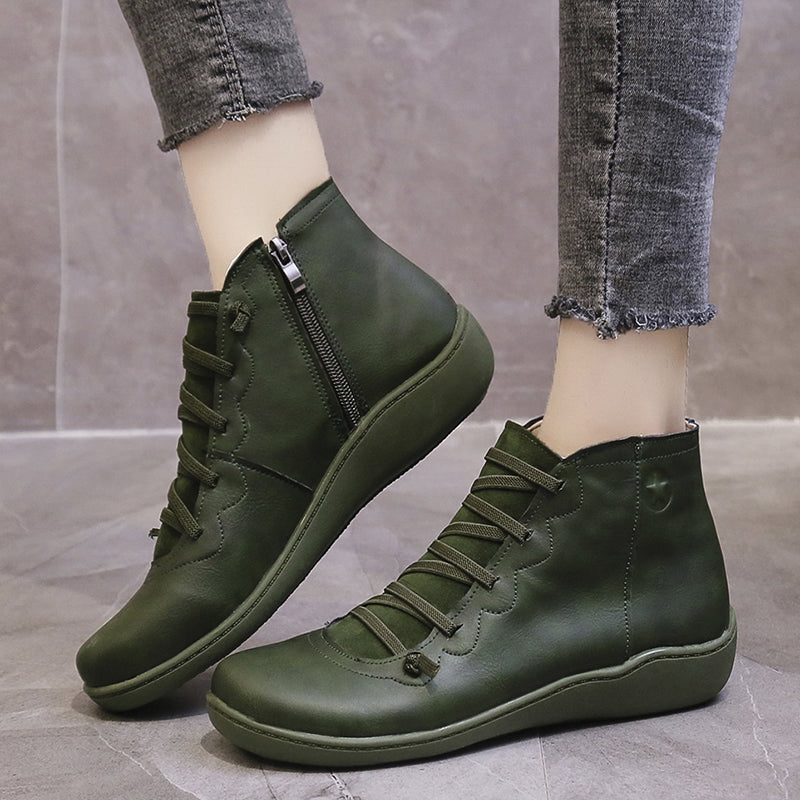 Amellia™ - High-quality orthopedic warm ankle boots 