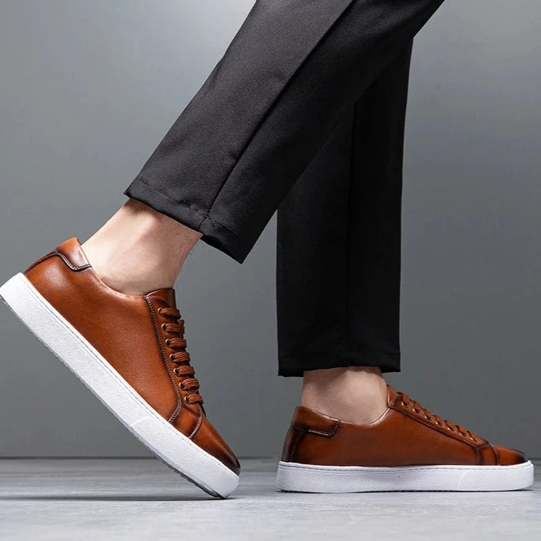 Oscar™ - Comfortable Leather Sneaker