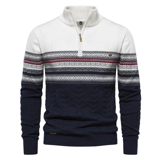 Sven™ - Casual ethnic pattern sweater