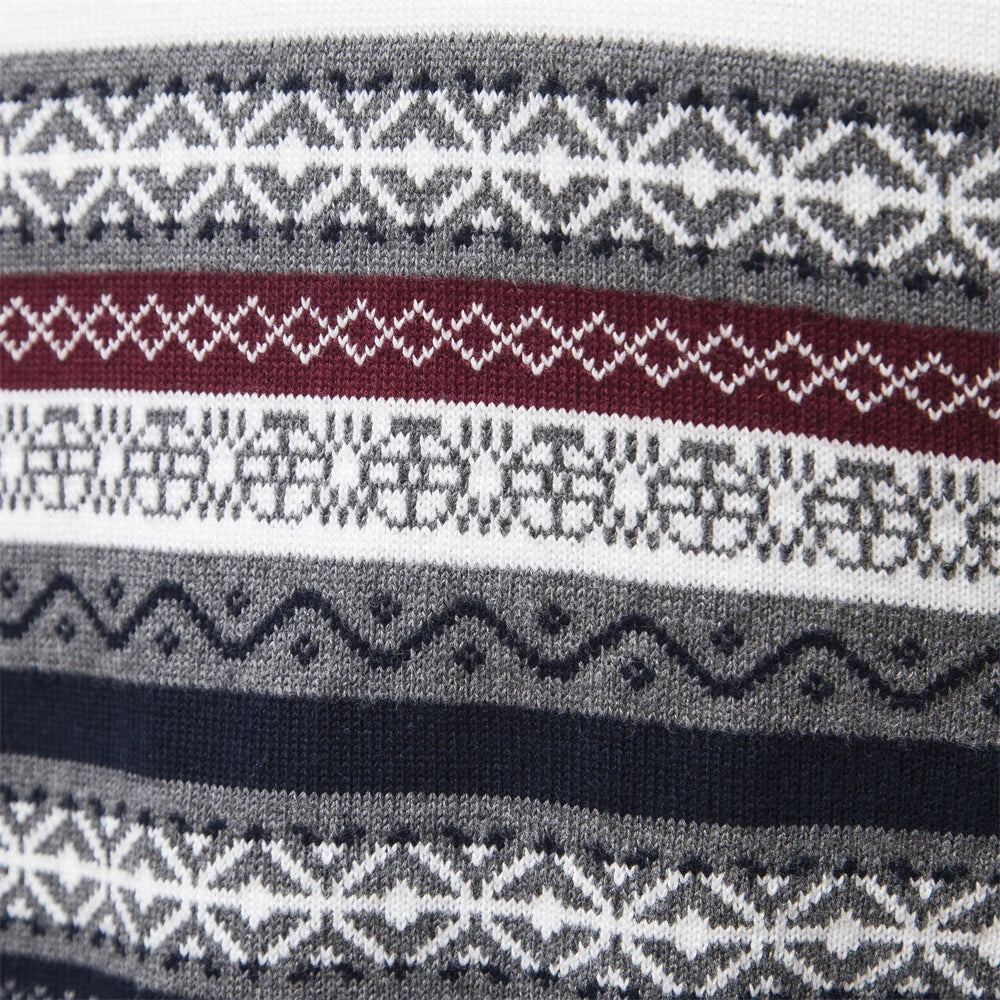 Sven™ - Casual ethnic pattern sweater