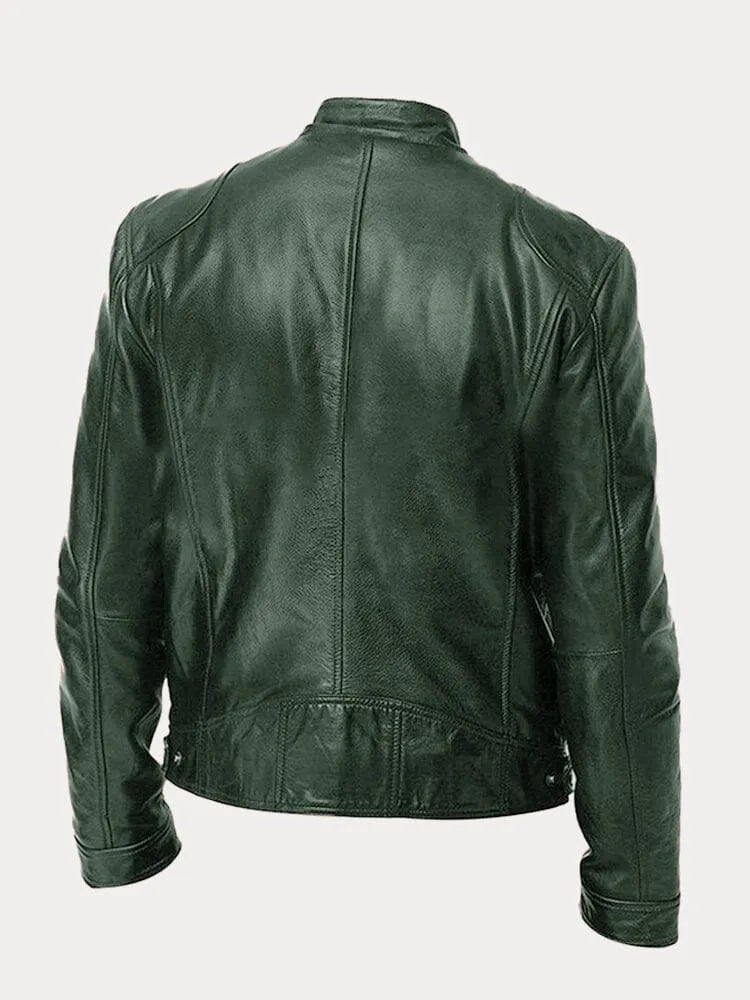 Oscar™ - Stylish casual leather jacket