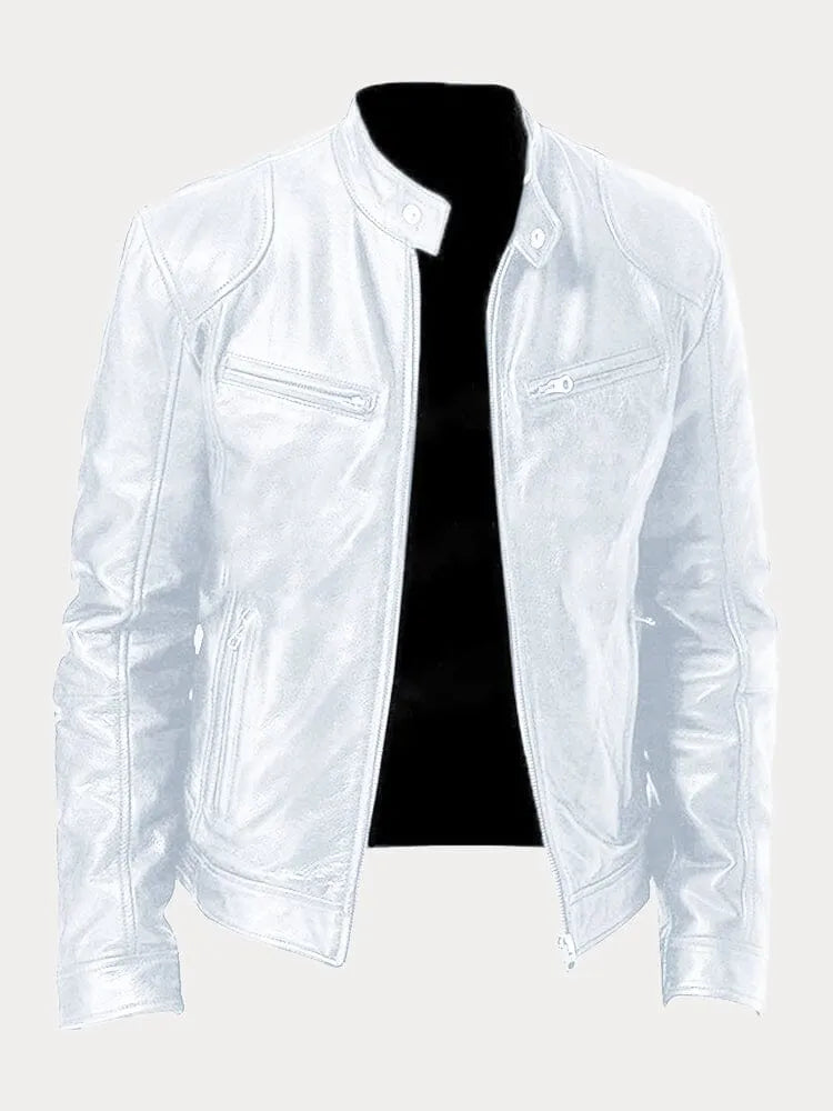 Oscar™ - Stylish casual leather jacket