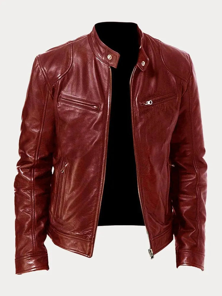 Oscar™ - Stylish casual leather jacket