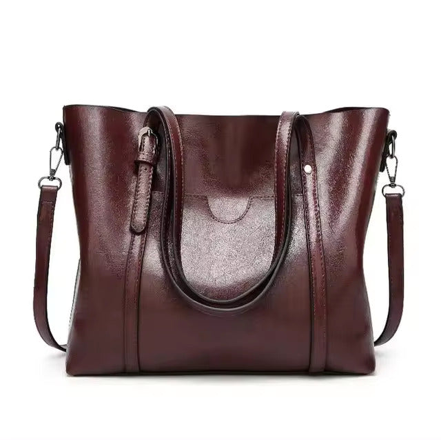 Amalinde™ | Luxury Leather Shopper