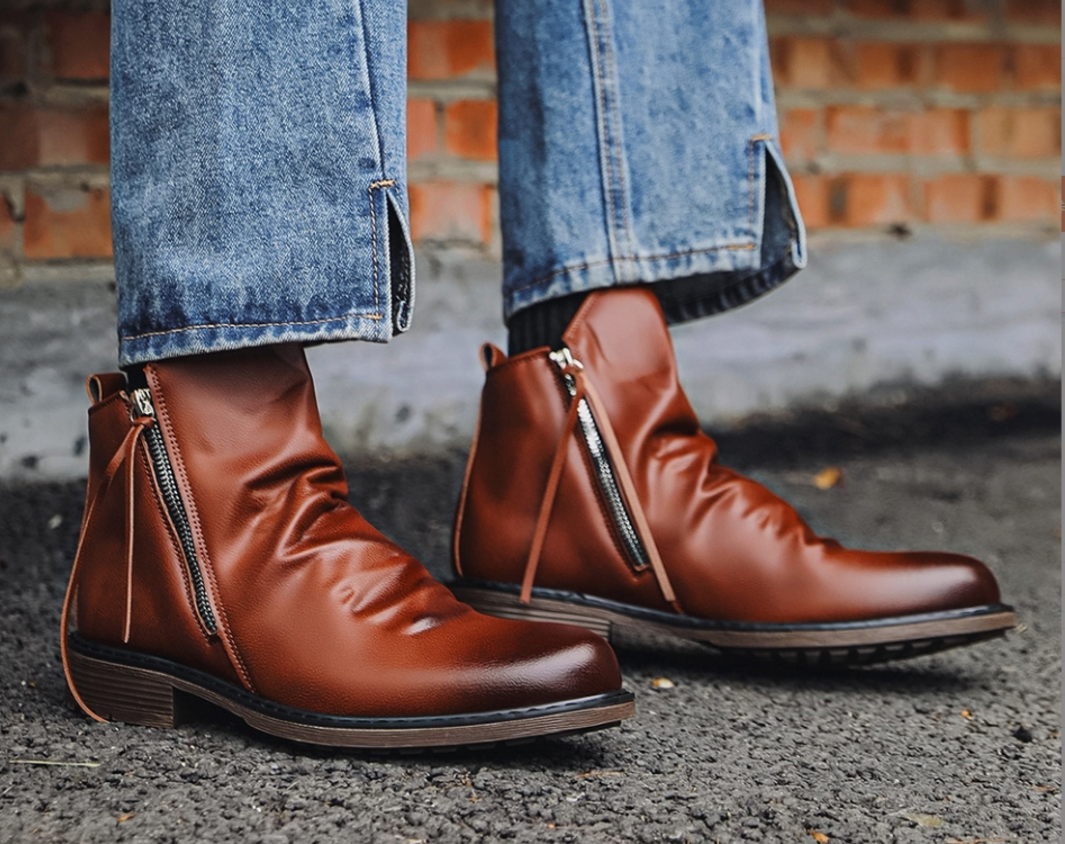 Ralph™ - Leather ankle boots 