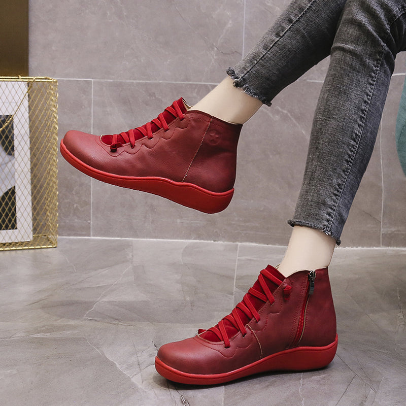 Amellia™ - High-quality orthopedic warm ankle boots 