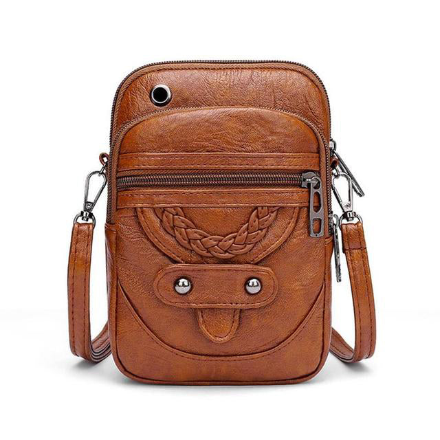 Adeline™ | Vintage Leren Crossbody Tas